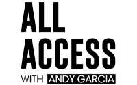 Petra Cares All Access with Andy Garcia Logos